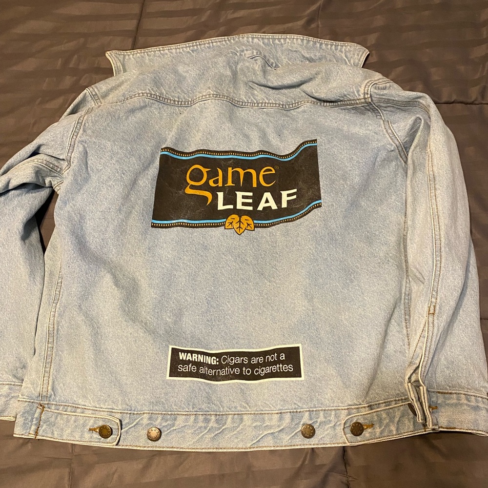 Game Leaf Denim Jacket
